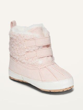 Unisex Cozy Faux-Fur-Lined Snow Boots for Baby | Old Navy (US)