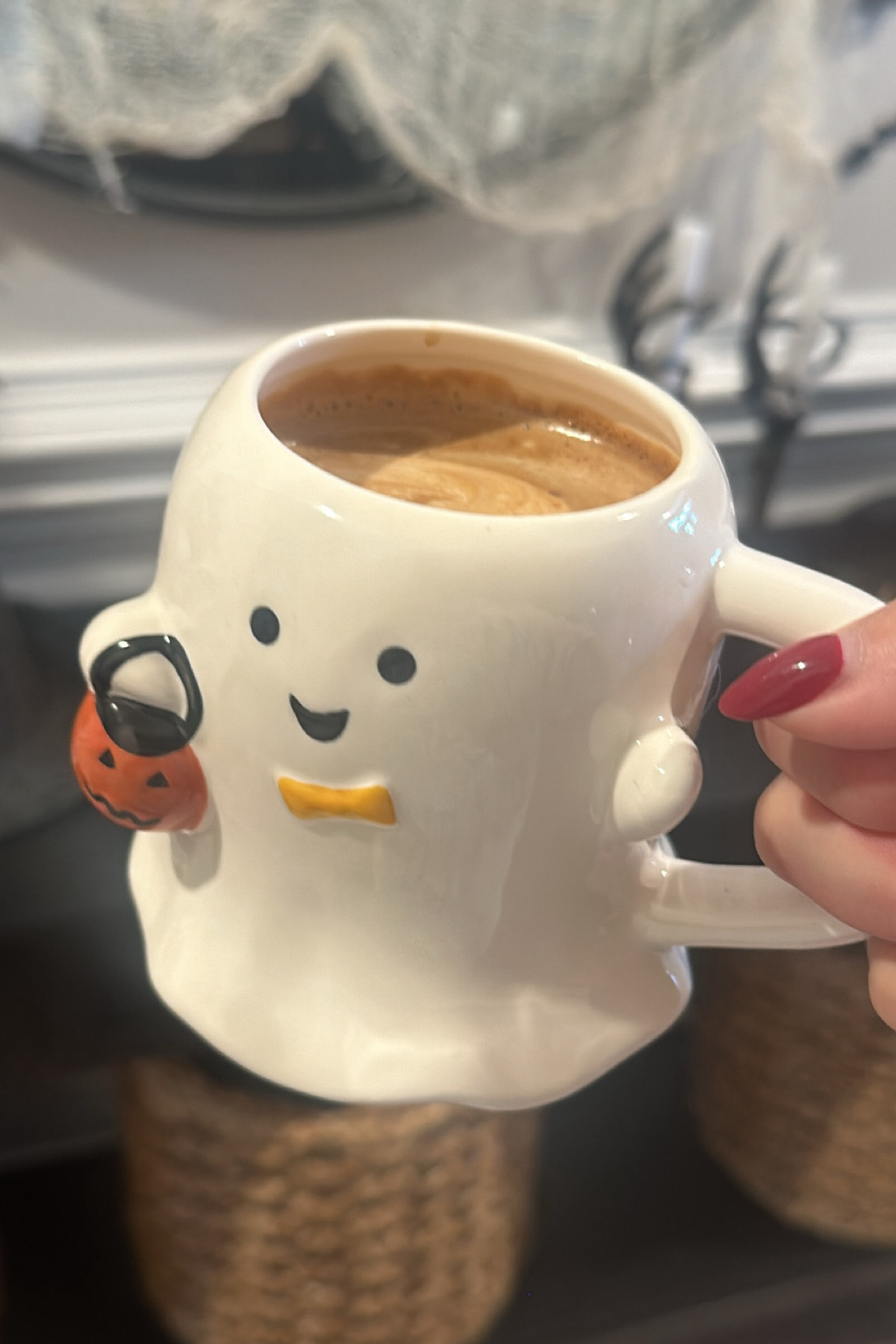 The cutest spookiest ghost mug ever ! So adorable ! 




Ghost mug, ghost coffee mug, ghost cup, Halloween cup, coffee mug 

#LTKSeasonal #LTKHalloween #LTKHome