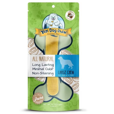 Yeti Dog Chew Coconut Dog Chews Treats- Large, 3.5 oz | Target