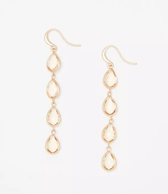 Fireside Stone Drop Earrings | LOFT