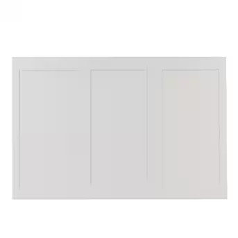 Style Selections 32-in x 48-in Smooth Shaker Wall Panel Mdf Wainscot Geometric Wall Panel | Lowe's