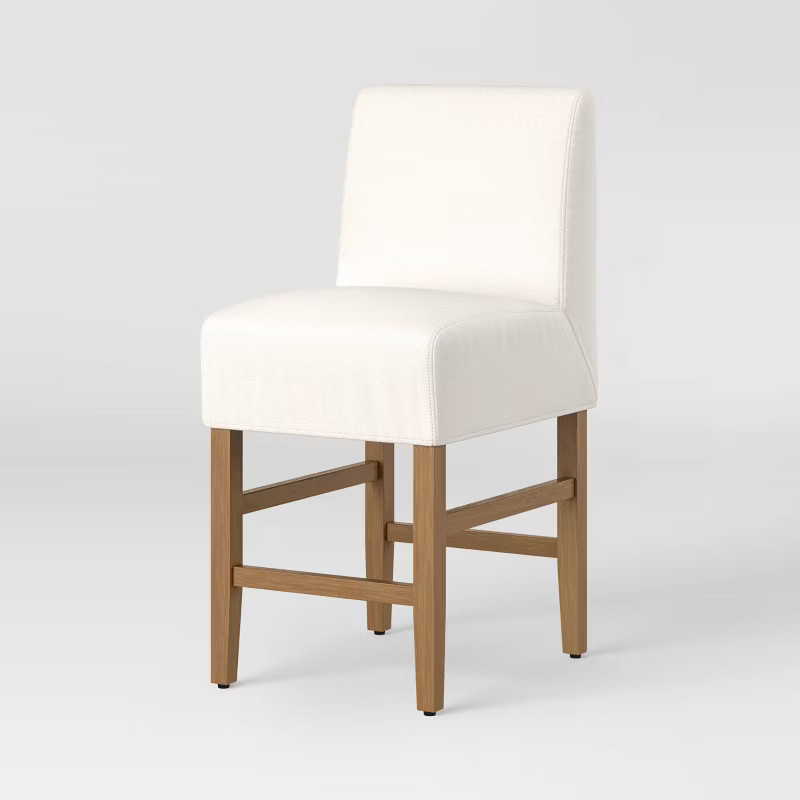 Mirage Slipcover Counter Height Barstool Cream - Threshold™ | Target