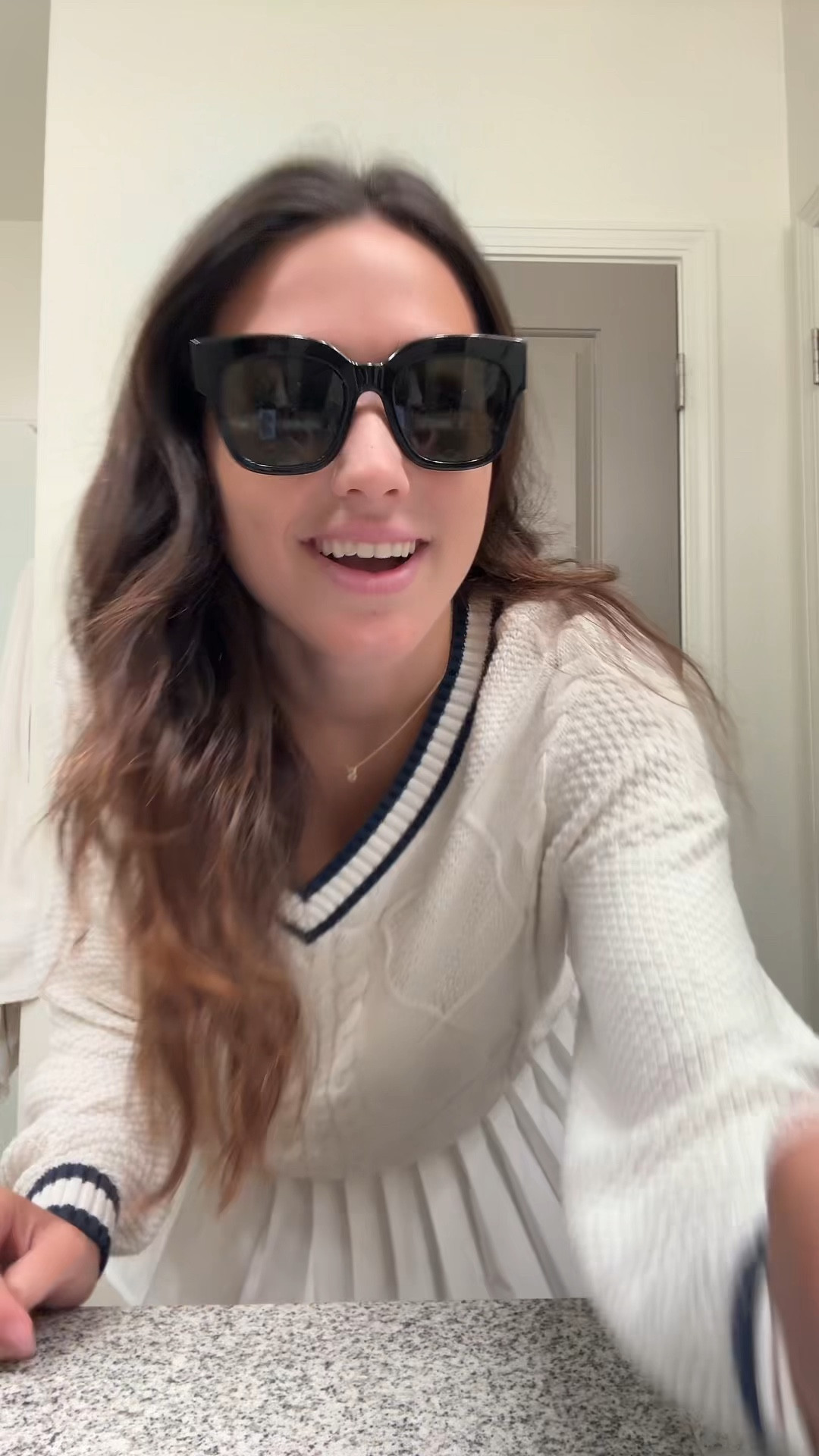 White pleated tennis skirt 🤍🎾

#LTKFitness