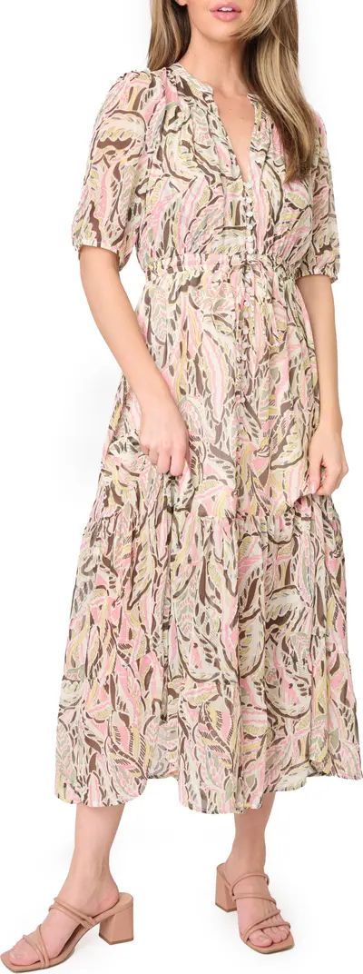 GIBSONLOOK Kira Drawstring Maxi Dress | Nordstrom | Nordstrom