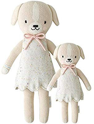 CUDDLE + KIND Mia The Dog Little 13" Hand-Knit Doll – 1 Doll = 10 Meals, Fair Trade, Heirloom Q... | Amazon (US)