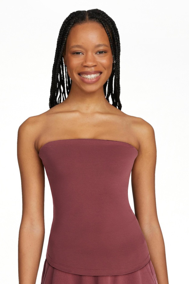Athletic Works Women's Cotton-Blend Tube Top, Sizes XS-XXXL | Walmart (US)