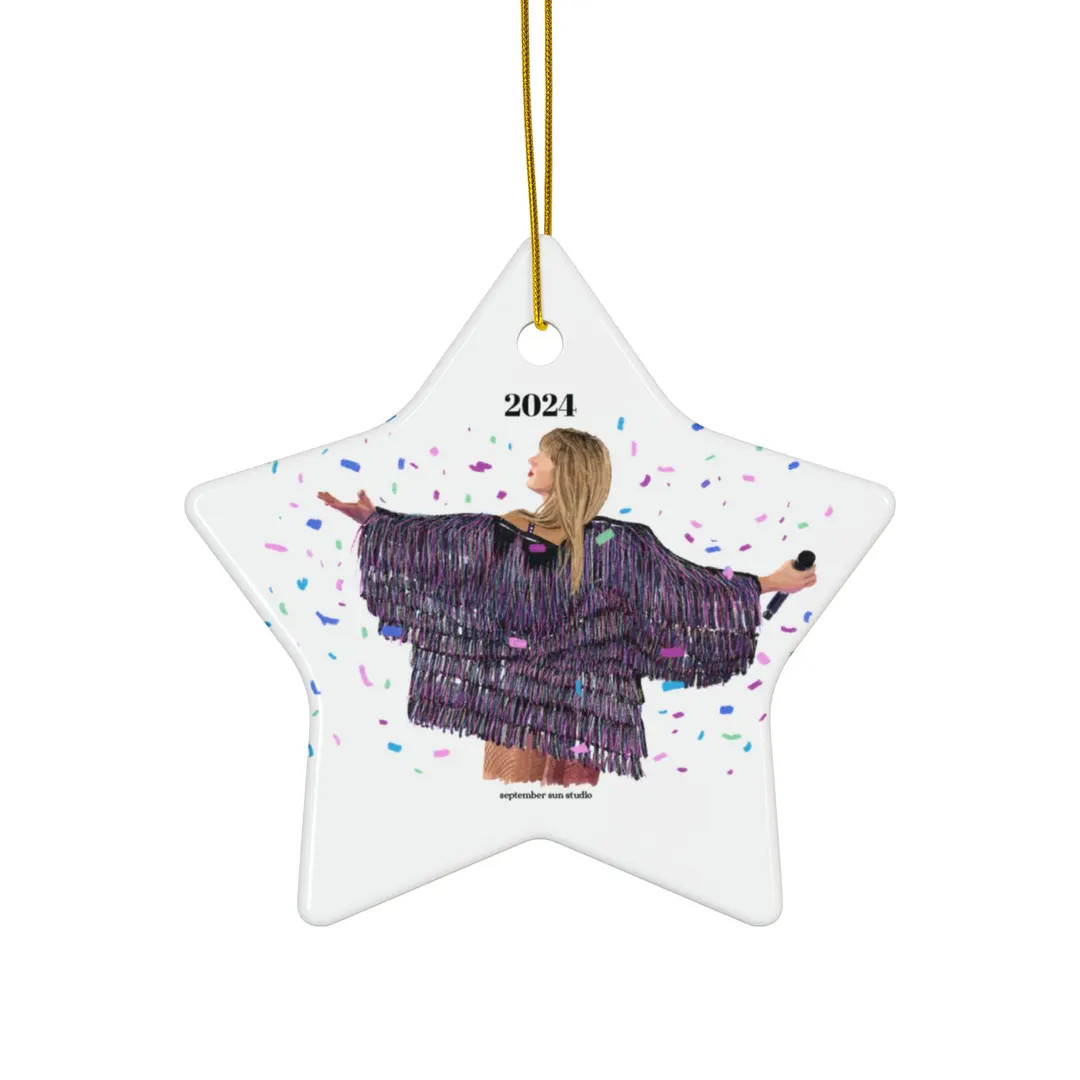 Taylor Eras Tour 2024 Keepsake Ornament TS Concert Keepsake Swift Christmas Gift Collectable Cera... | Etsy (US)