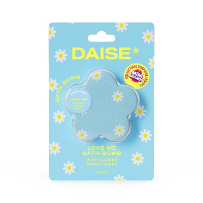 DAISE Love Me Bath Bomb - Flower Power - 3oz: Blister Pack, Bath Soaks, Normal Skin | Target