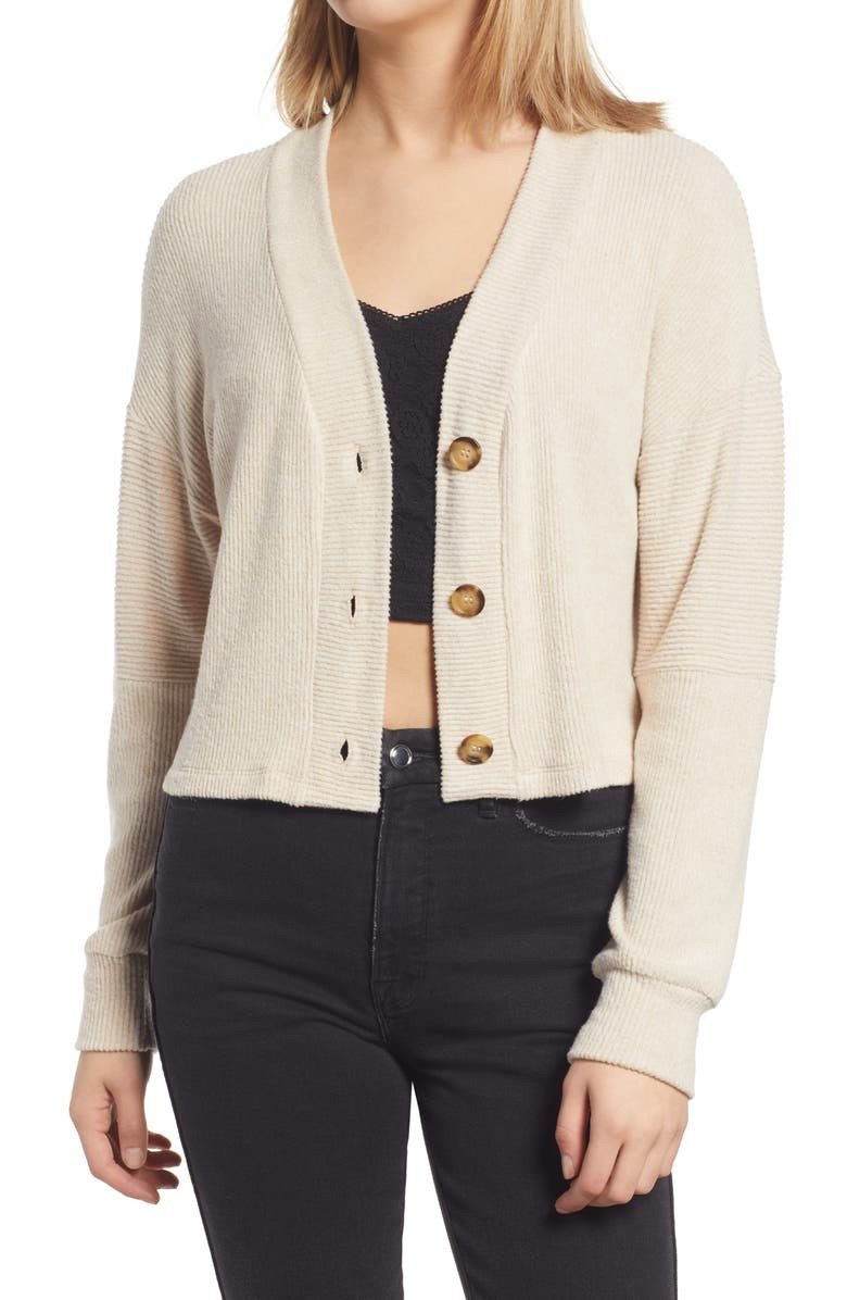 La Land Creative Co Brushed Cardigan Sweater | Nordstrom