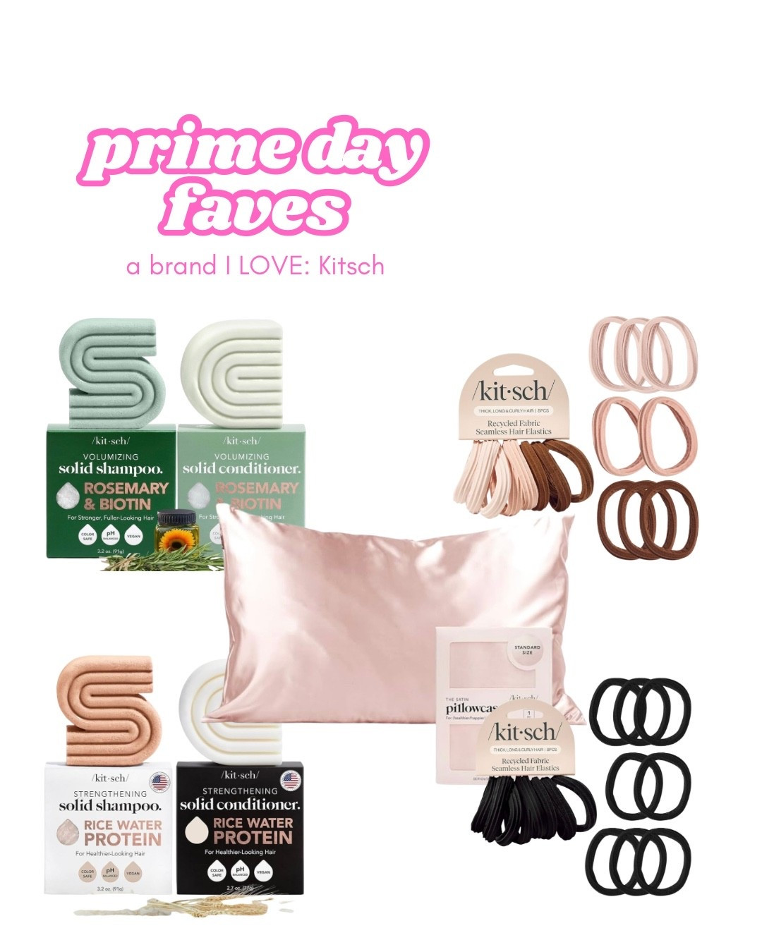 Prime Days: a brand I love, Kitsch! ✨

I (and my sisters, Mom and nieces) all love Kitsch! Linking my faves from the brand that are part of Prime Days, including my fave silk pillowcases (in a ton of color / patterns), ponytail holder and shampoo / conditioner bars!



#LTKSaleAlert #LTKBeauty
