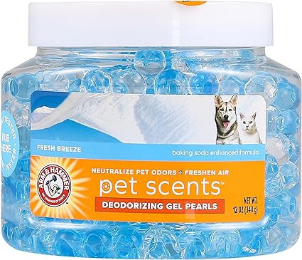 Arm & Hammer for Pets Air Care Pet Scents Deodorizing Gel Beads in Fresh Breeze | 12 oz Pet Odor ... | Amazon (US)