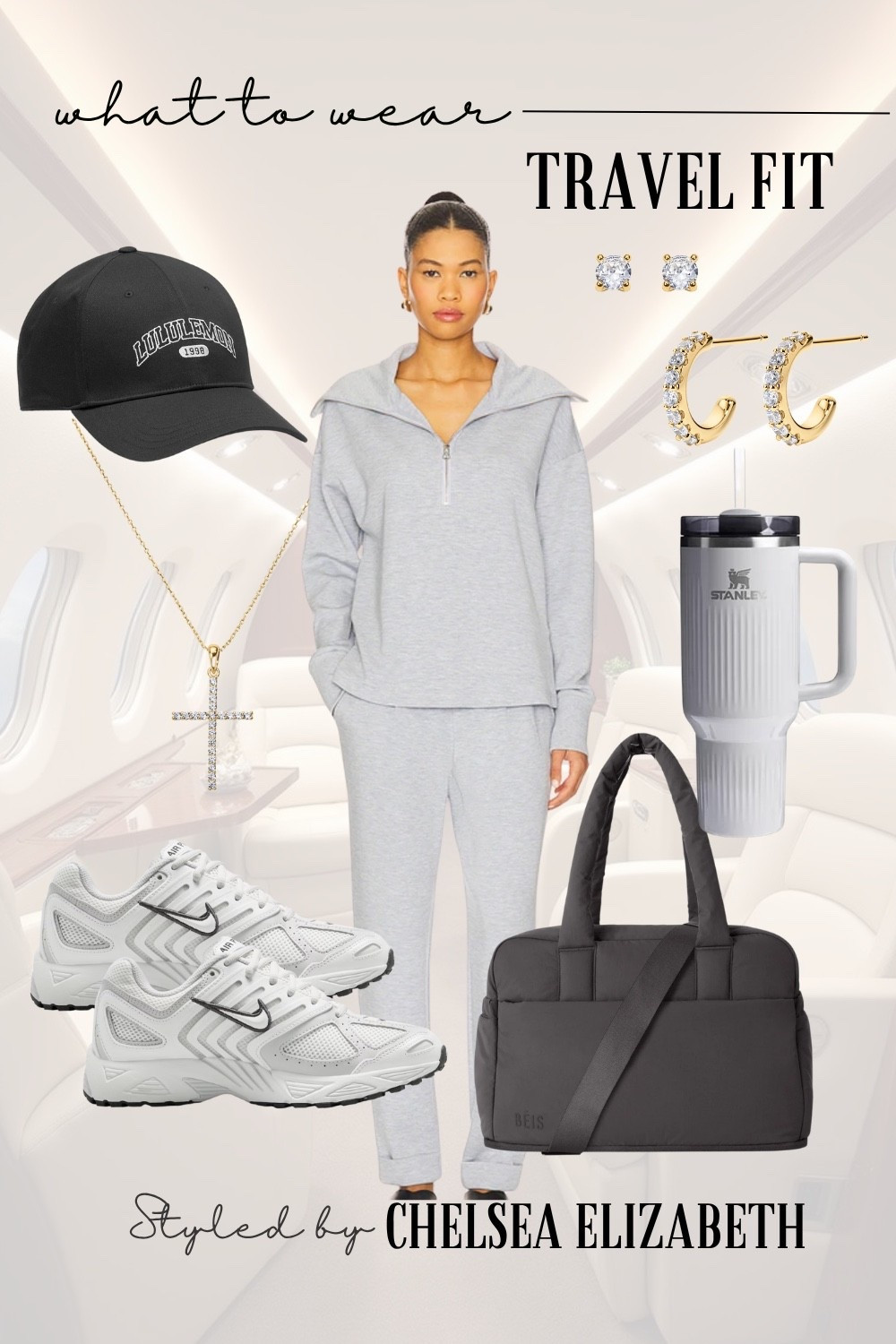 Fall Travel Outfit | Travel Fit | Jet Setter | Airport Outfit 
•••
Featured Brands: 
Varley 
Stanley Tumbler
Lululemon 
Nike 
Beis 
Electric Picks Jewelry 
•••
Travel Outfit | Travel Outfit Amazon | Airport Looks | Airport Style | Airport Travel | Airport Fashion | Airport Outfit Amazon | Airport Travel Outfit Amazon | Amazon Airport Outfits |  Airplane Outfit | Airplane Travel Outfit | Plane Outfit | Comfy Travel Wear | Old Money Fall Outfit | Classy Fall Outfit | Fall Neutrals | Fall Chic | Chic Fall Outfits | Fall Outfits Petite | Fall Outfits | Fall Casual Outfits| Fall Transition Outfits | Fall Outfits Women | Fall Capsule Wardrobe | Amazon Fall Outfits | Amazon Fall Fashion | Everyday Outfits | Cute Outfits | Casual Chic  | Casual Outfits | Weekend Outfits | Errands Outfit | Coffee Run Outfit | Shopping Outfit | Comfy Outfits |  Comfy Sets | Comfy Chic | Baseball Hat Outfit | Matching Set Outfit | Matching Sets | Matching Set Women | Matching Set Fall | Matching Pant Set | 2 Piece Outfits | 2 Piece Sets | 2 Piece Sets Fall | 2 Piece Pant Set | Two Piece Set | Two Piece Outfits | Two Piece Fall | Two Piece Pant Set | Lounge | Lounge Set | Lounge Wearing | Lounge Wear | Loungewear Set | Lounge Outfits | Lounge Pants | Lounge Shorts | Matching Lounge Sets | 2 Piece Lounge Set | Sneaker Outfit | Sporty Outfit | School Drop Off Outfit | Athleisure Outfits | Athleisure Outfits for Errands | Athleisure Fall | neutral outfit | neutral style | classic style | classic outfits | chic outfits | chic style | casual chic | quiet luxury | minimalist | minimalist fashion | 

#LTKSeasonal #LTKFindsUnder50 #LTKFindsUnder100 #LTKShoeCrush #LTKItBag #LTKOver40 #LTKTravel #LTKStyleTip #LTKPetite #LTKActive