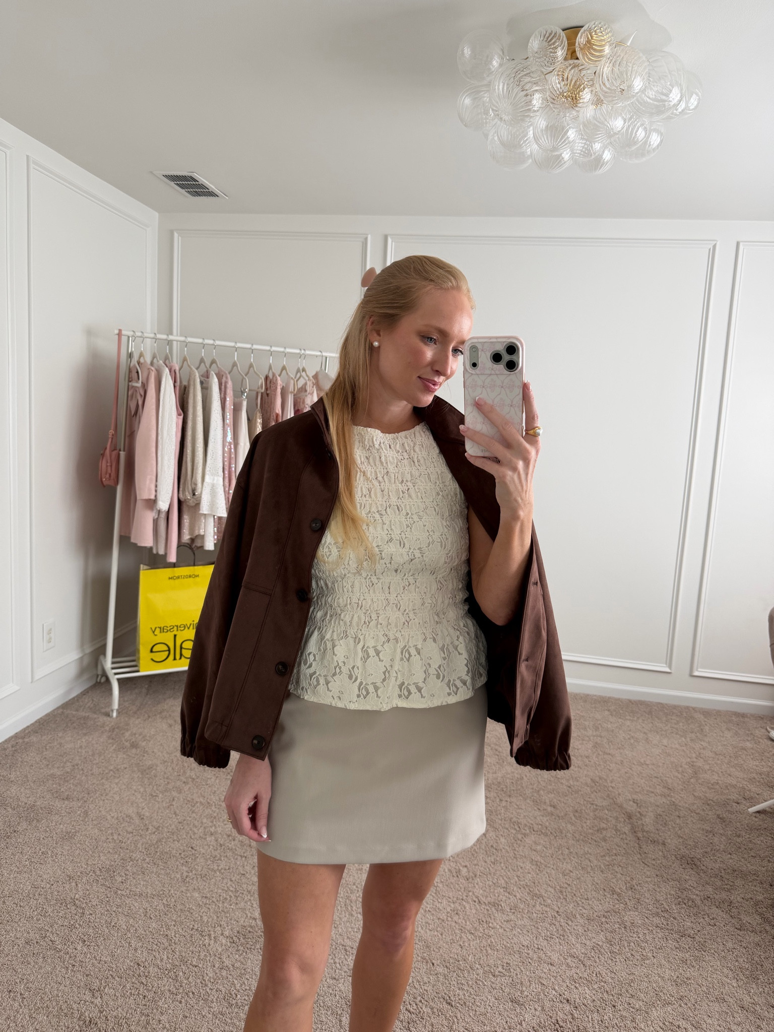 This lace peplum top is a sale favorite and so flattering. I’m wearing a small styled here for a fall date night 

Nordstrom Anniversary Sale

#LTKSaleAlert