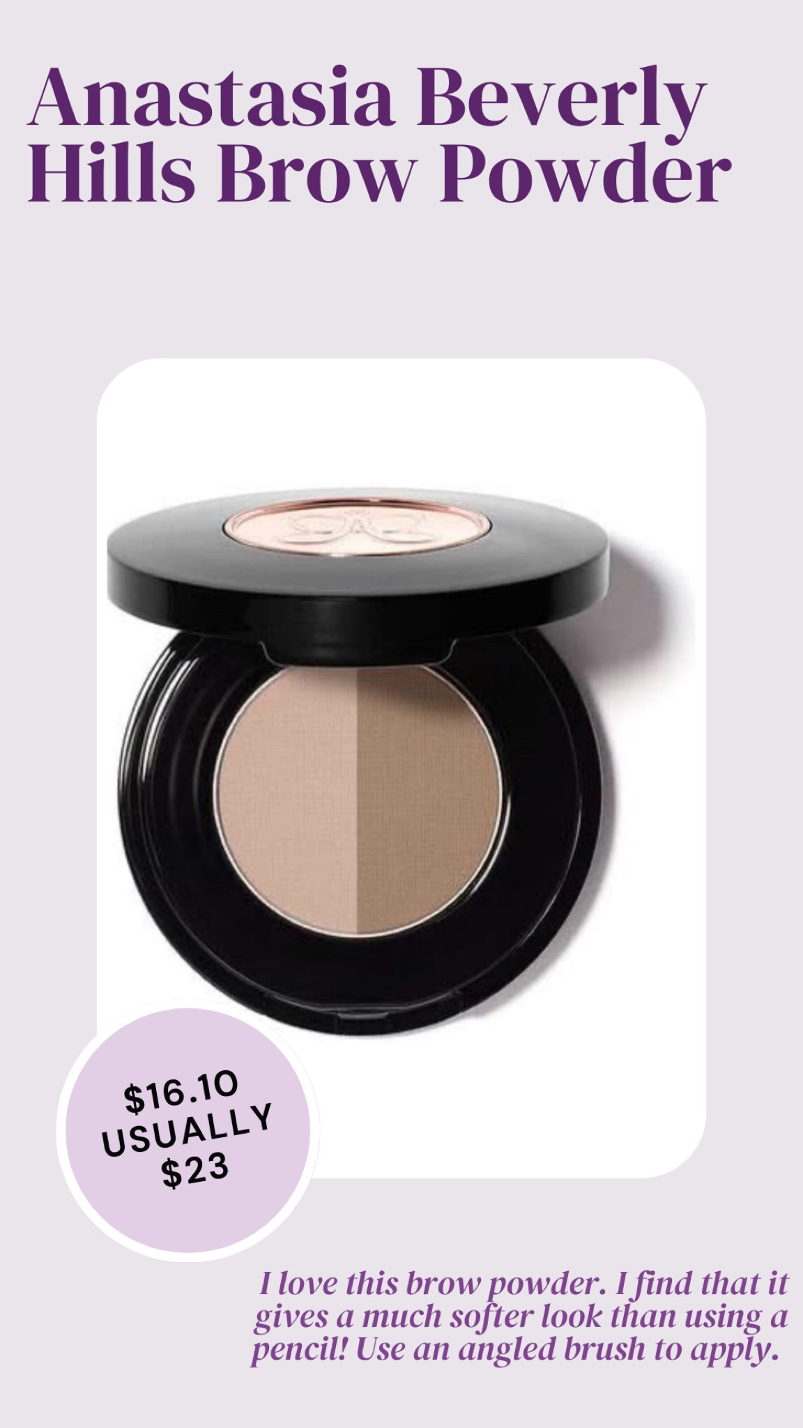My favorite brow product ever! I use the shade “Taupe"

#LTKsalealert #LTKFind #LTKxPrimeDay