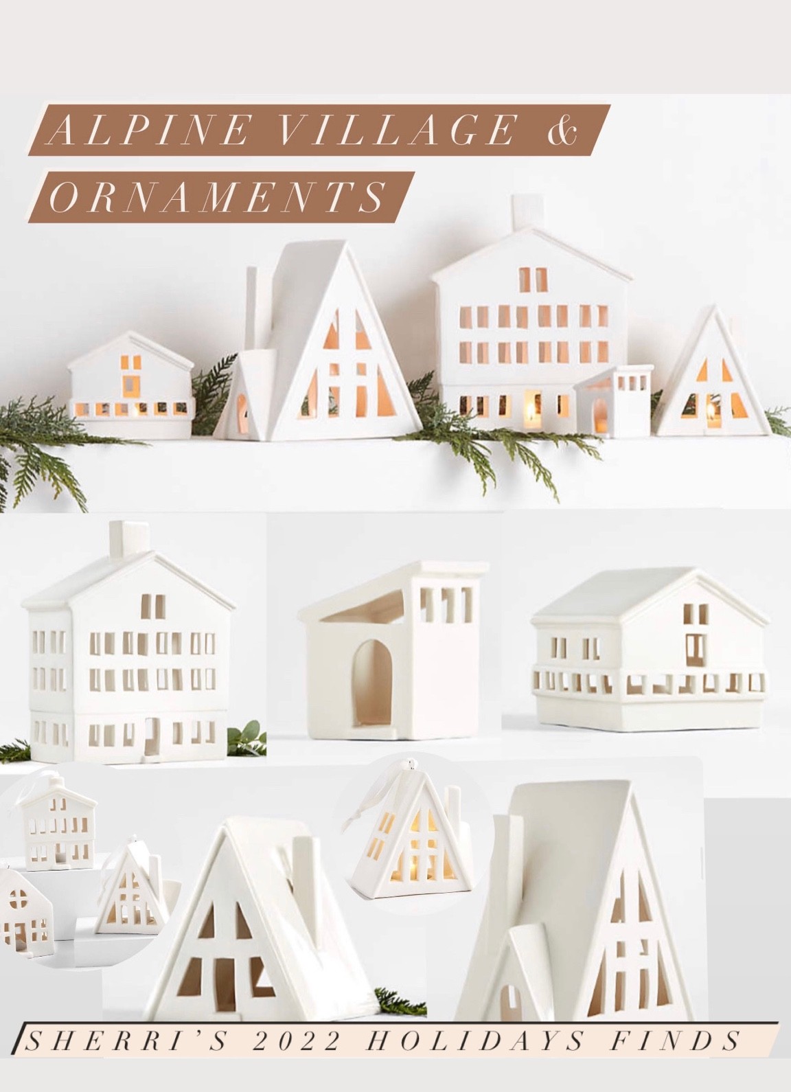 This Alpine Village & Ornament’s were one of my favorite finds this holiday season! You can buy the set or individually. Tap on the product below! #aframe #aframevillage #alpinevillage #alpine #chalet #christmasvillage #christmasdecor #christmastrend #christmasfinds #christmas2022 #village 

#LTKSeasonal #LTKhome #LTKHoliday