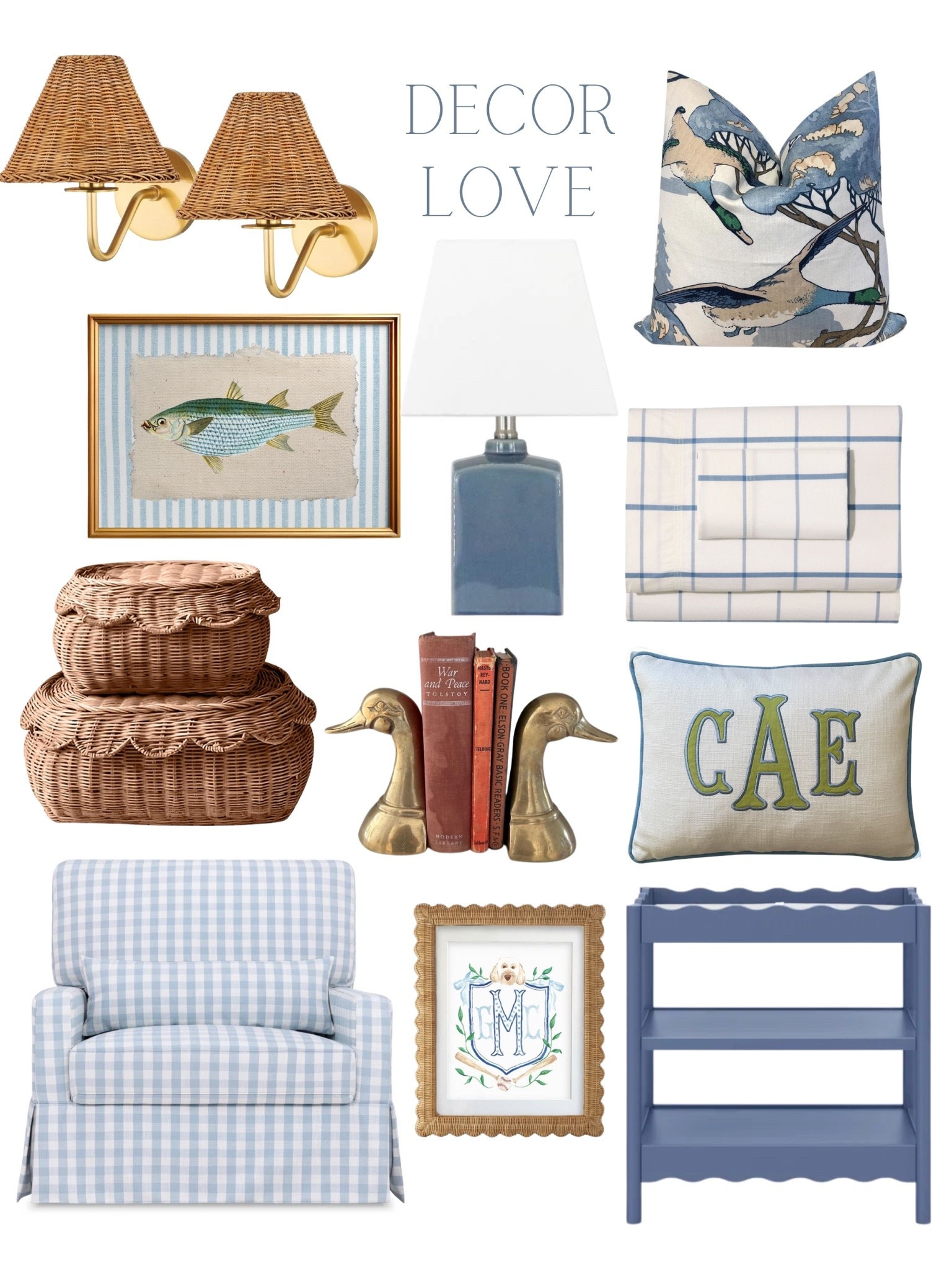 Look for less home decor kids room inspo