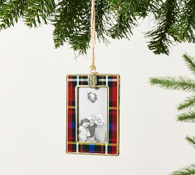 Dated Enamel Frame Ornament 2025 | Pottery Barn (US)