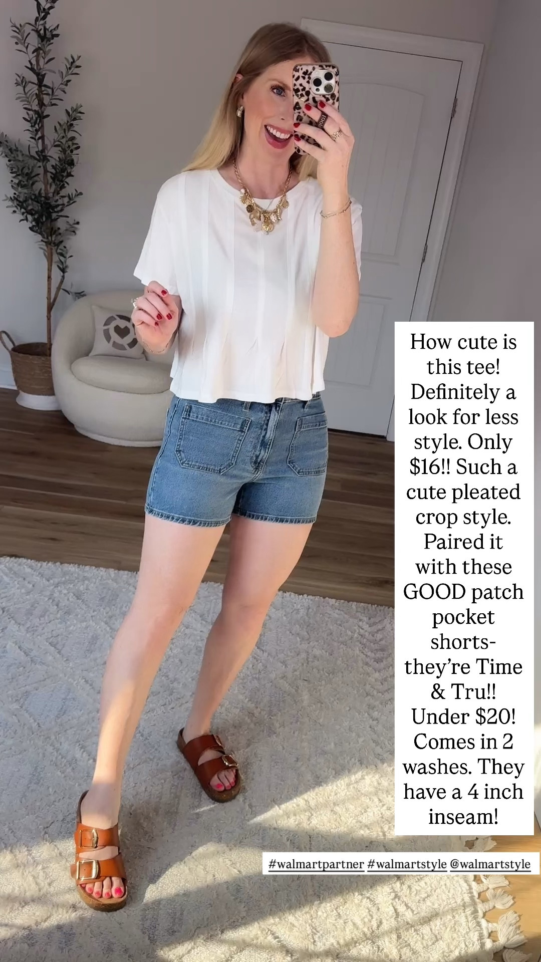Weekend Walmart Wins try-on
Peplum tee- small
Patch pocket Jean shorts- 4

#walmartpartner #walmartstyle @walmartstyle

#LTKmomlife #LTKgrwm #LTKootd