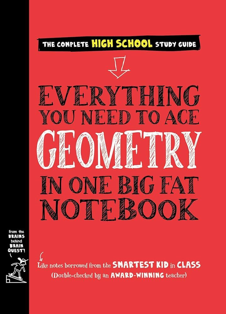 Everything You Need to Ace Geometry in One Big Fat Notebook (Big Fat Notebooks) | Amazon (US)