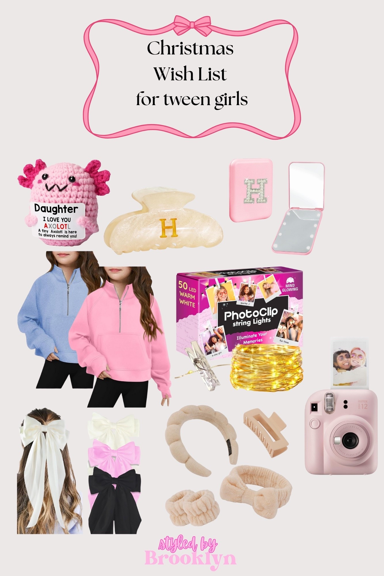Tween girl gift guide ideas 🎄🩷

#LTKFindsUnder50 #LTKGiftGuide #LTKHoliday