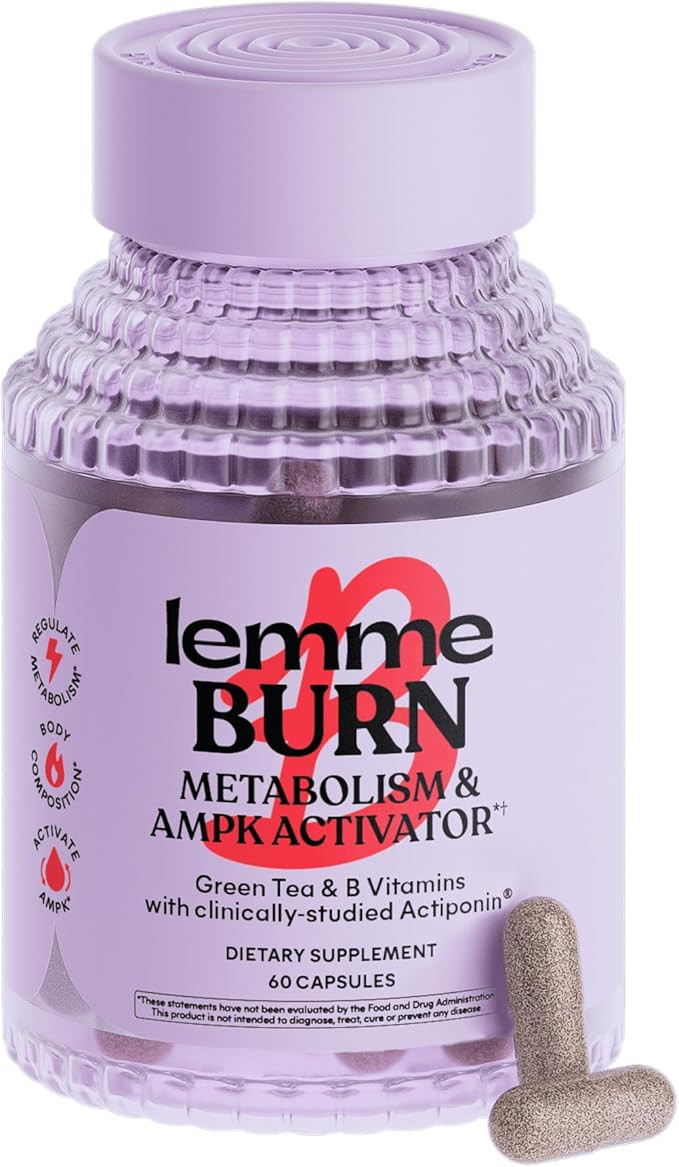 Lemme Burn - Metabolism, Belly Fat Burning + AMPK Activating Supplement for Men & Women w/Clinica... | Amazon (US)