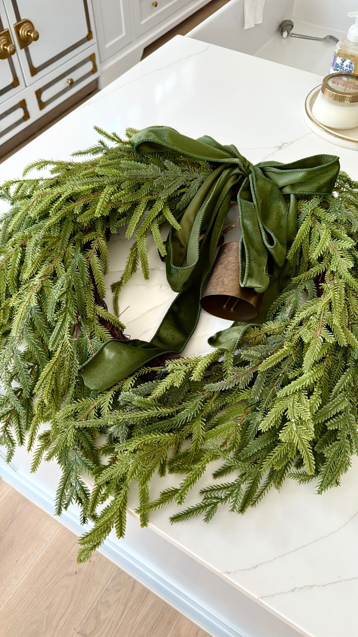 Norfolk pine Christmas wreathh

#LTKHome #LTKSeasonal