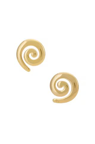 Heaven Mayhem Spiral Earrings in Gold from Revolve.com | Revolve Clothing (Global)