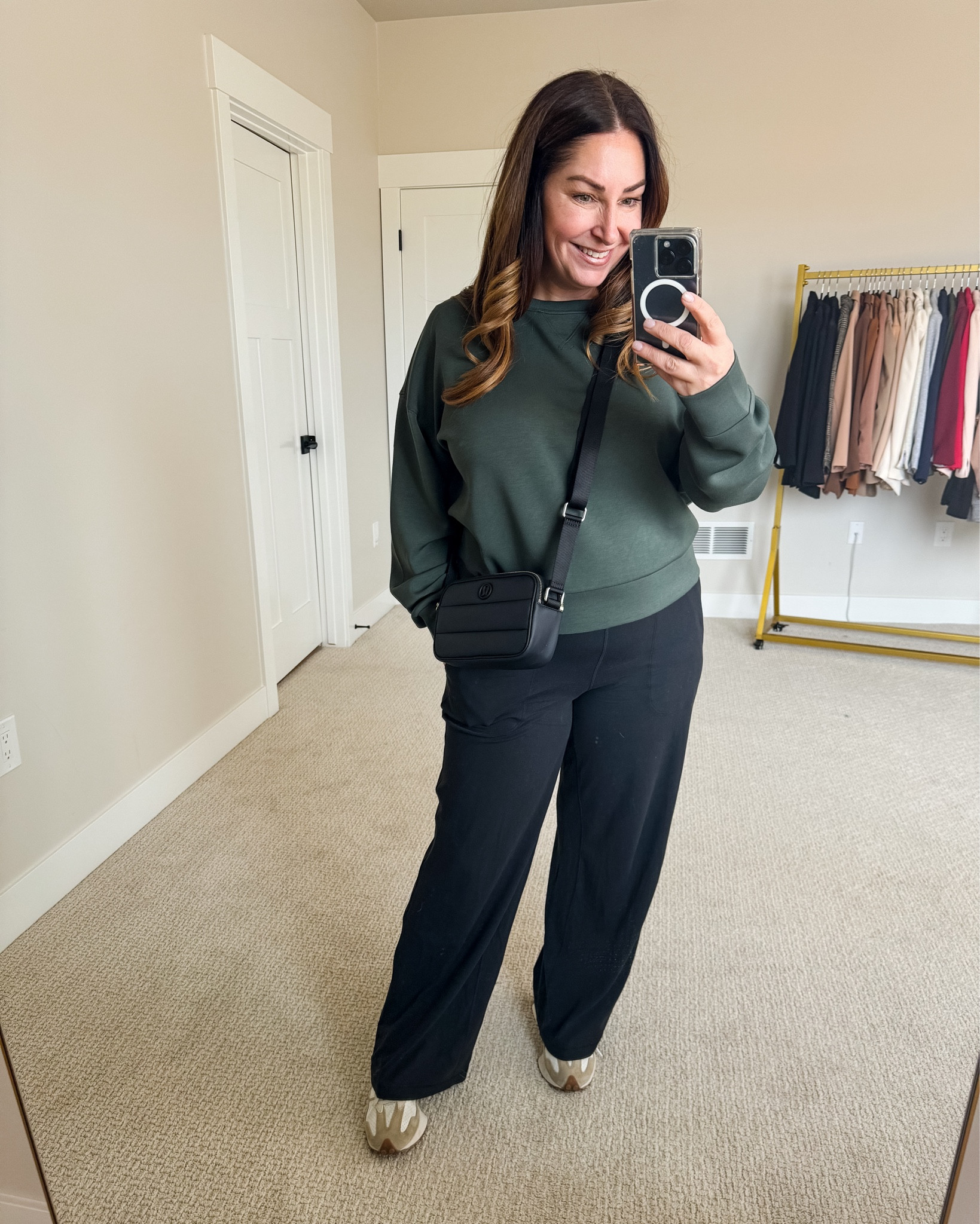 lululemon wunder puff crossbody bag BLACK Everywhere 2L this puffy quilted Everywhere Crossbody has multiple pockets to keep your essentials organized and on hand. Lululemon Wunder Puff Camer Bag
