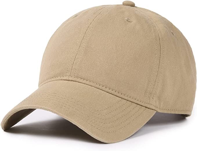 Men and Women Vintage Washed Distressed Cotton Baseball Cap Plain Blank Adjustable Classic Baseba... | Amazon (US)