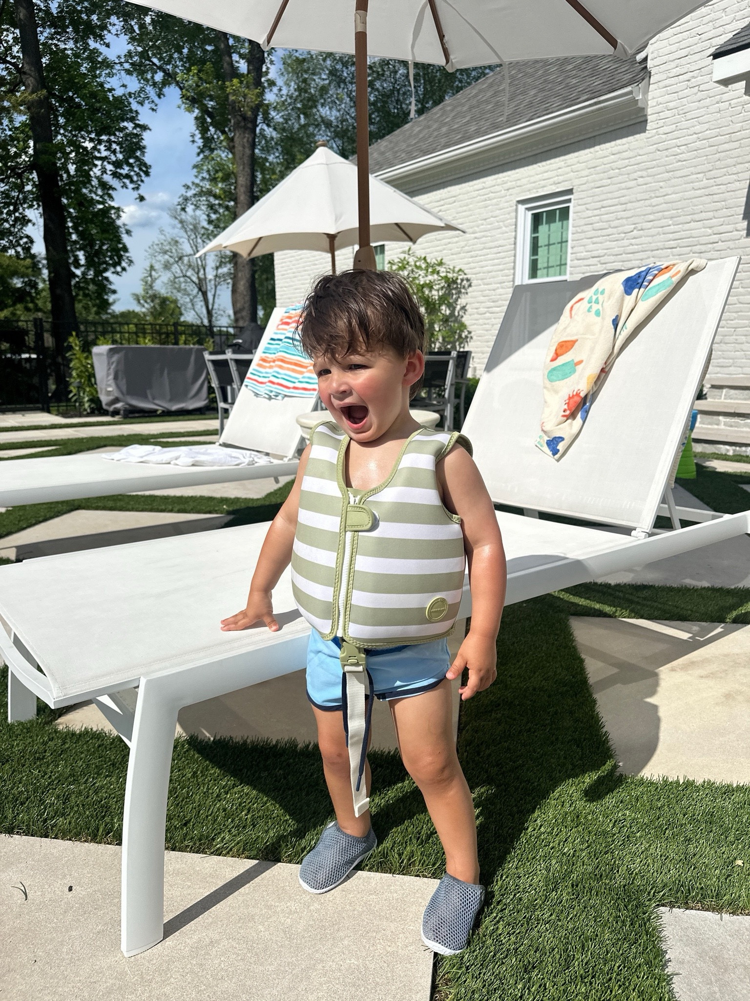Toddler swimsuit – toddler swim shoes - swimsuits - pool towels - pool decor 

#LTKSwim #LTKSeasonal #LTKStyleTip