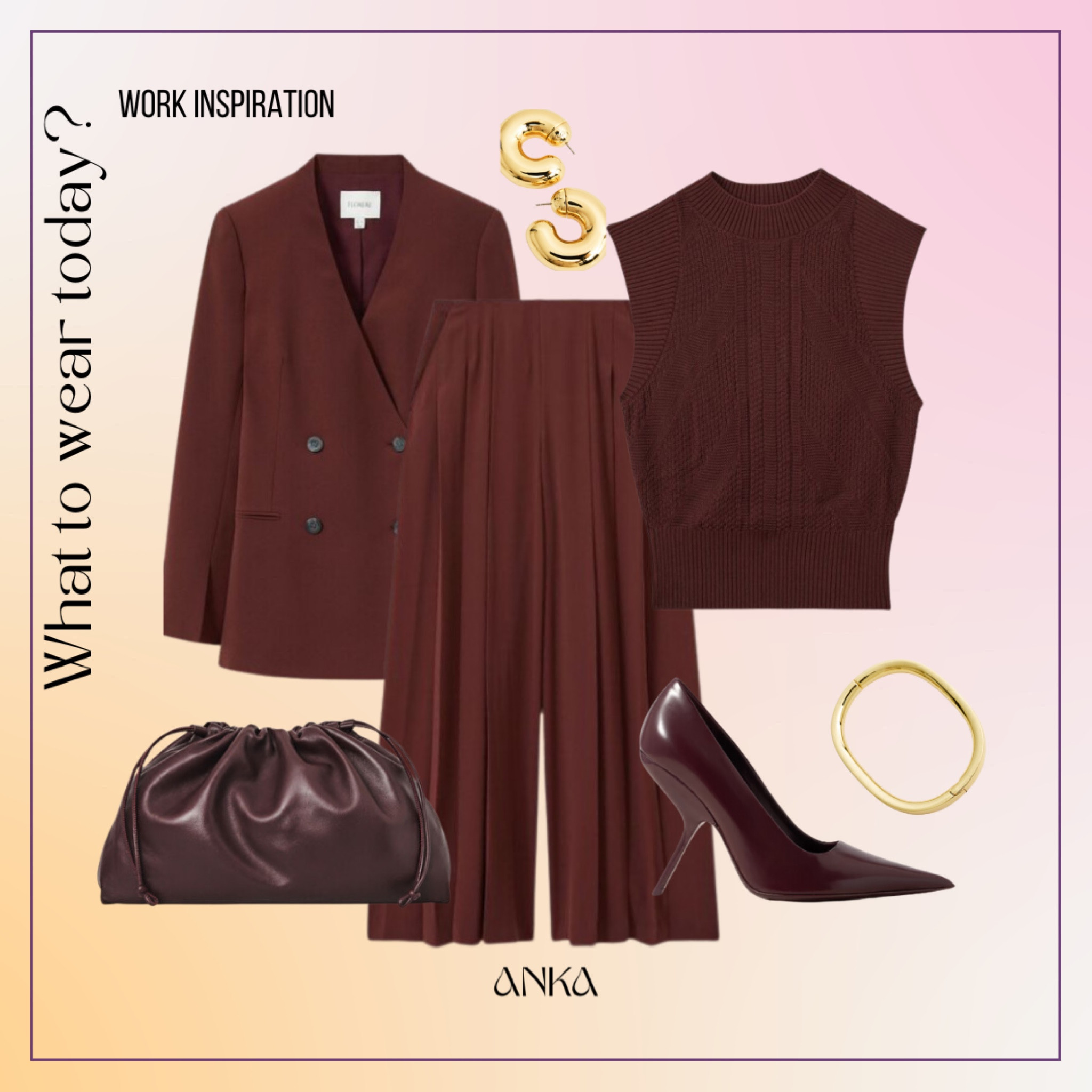 Autumn work outfit inspiration 
#work #cos #reiss #ferragamo #bordeaux #autumnfashion #workwear 

#LTKeurope #LTKstyletip #LTKworkwear