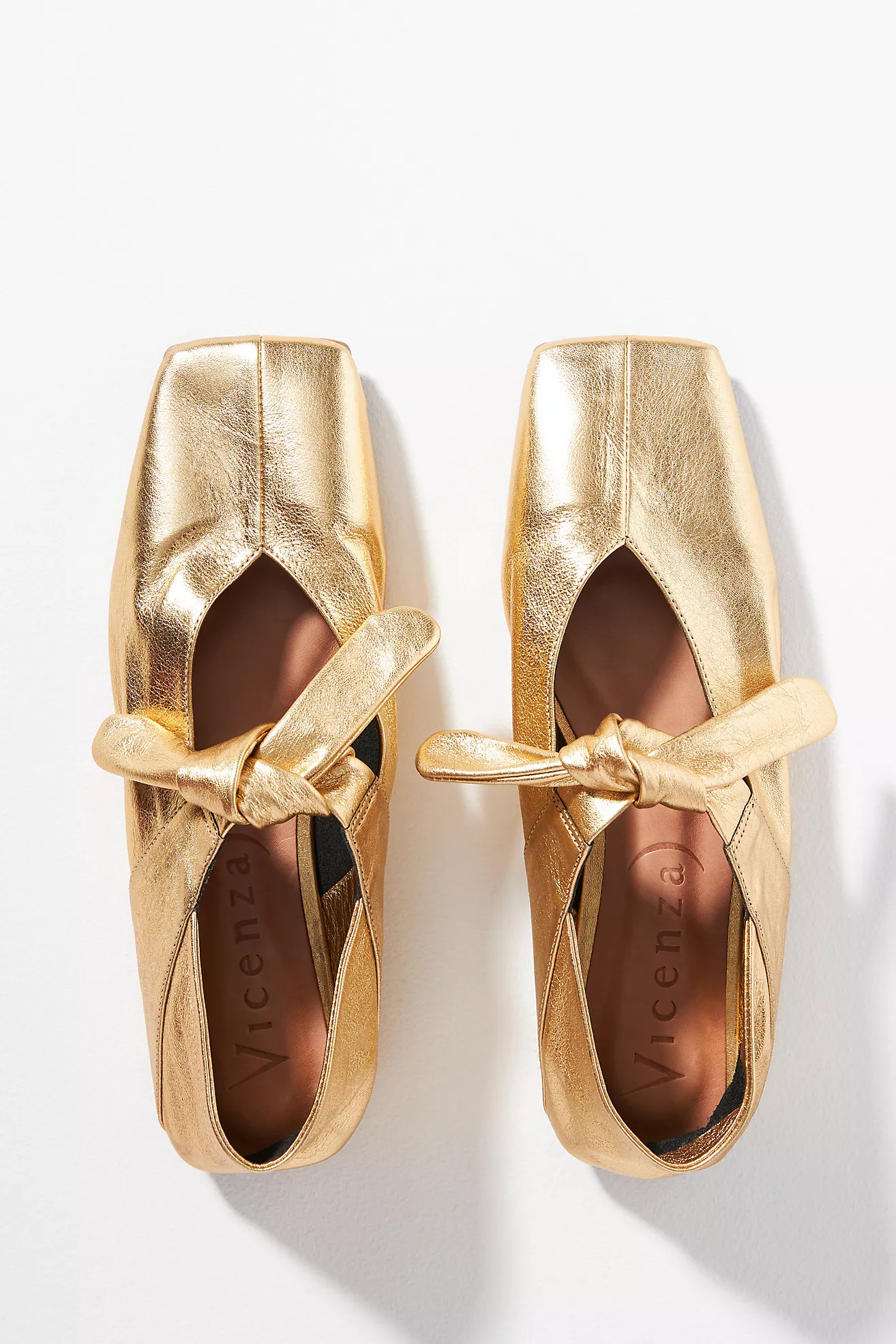 Vicenza Bow Mary Jane Flats | Anthropologie (US)