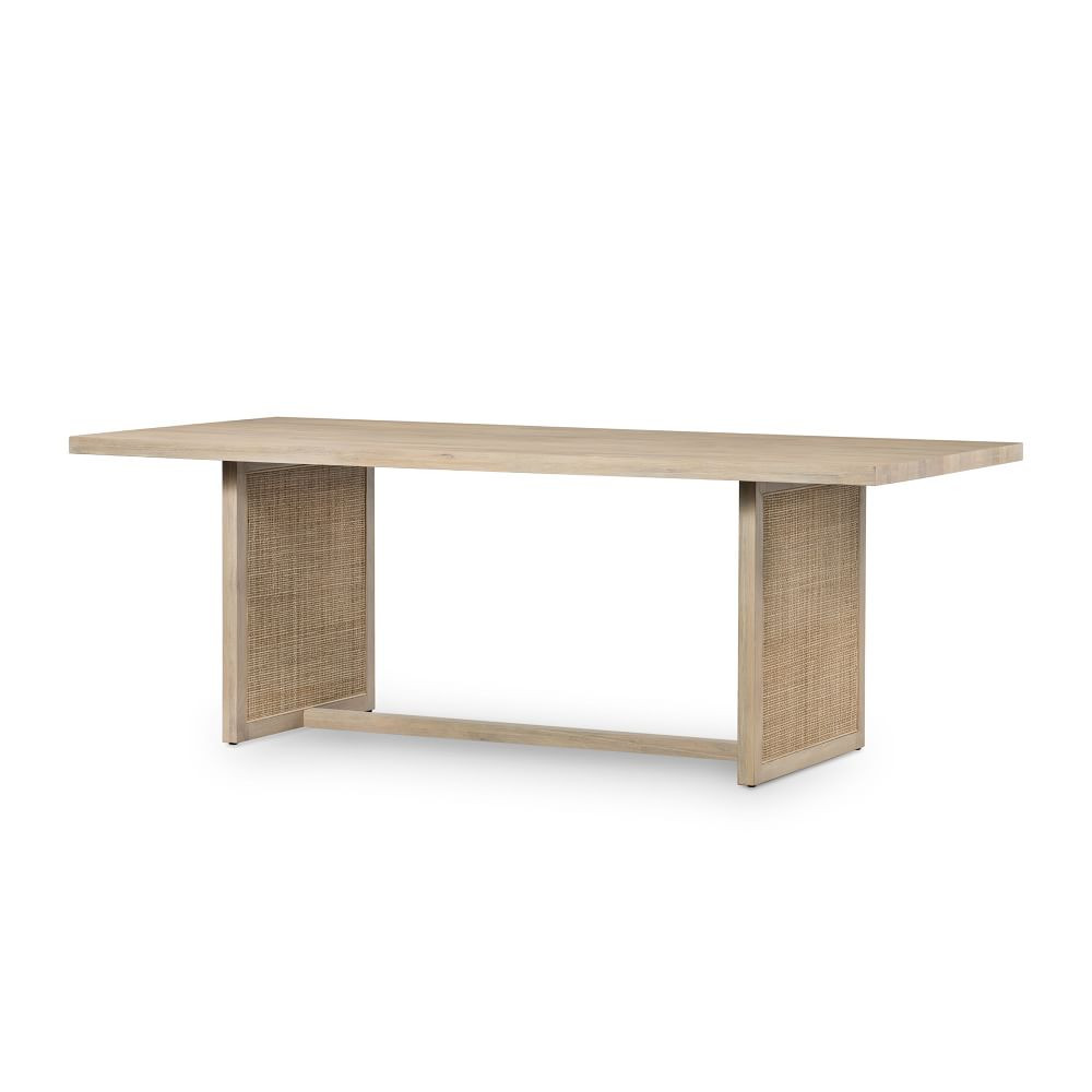 Modern Rattan Dining Table | West Elm (US)