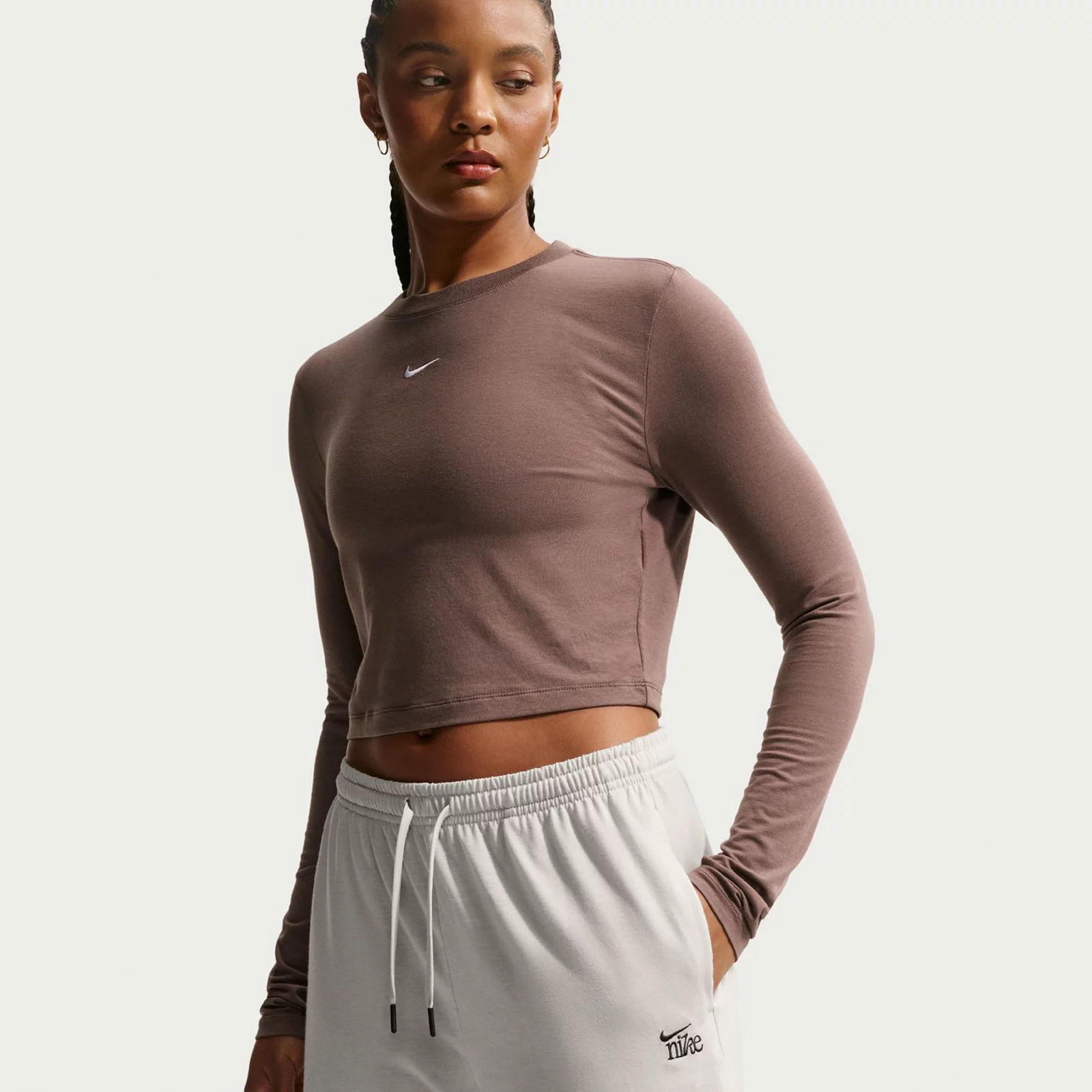 Women's Nike Chill Knit Lightweight Shorts, Size: XS, Orewood | Kohl's