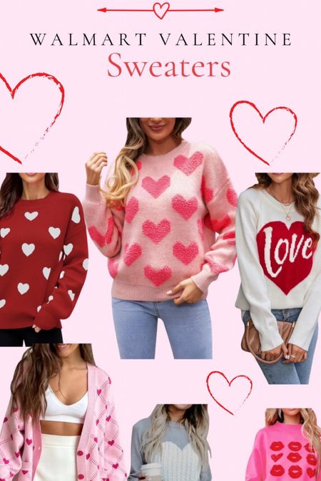 Valentine Sweaters! ❤️💗

#LTKGiftGuide #LTKfindsunder50 #LTKSeasonal