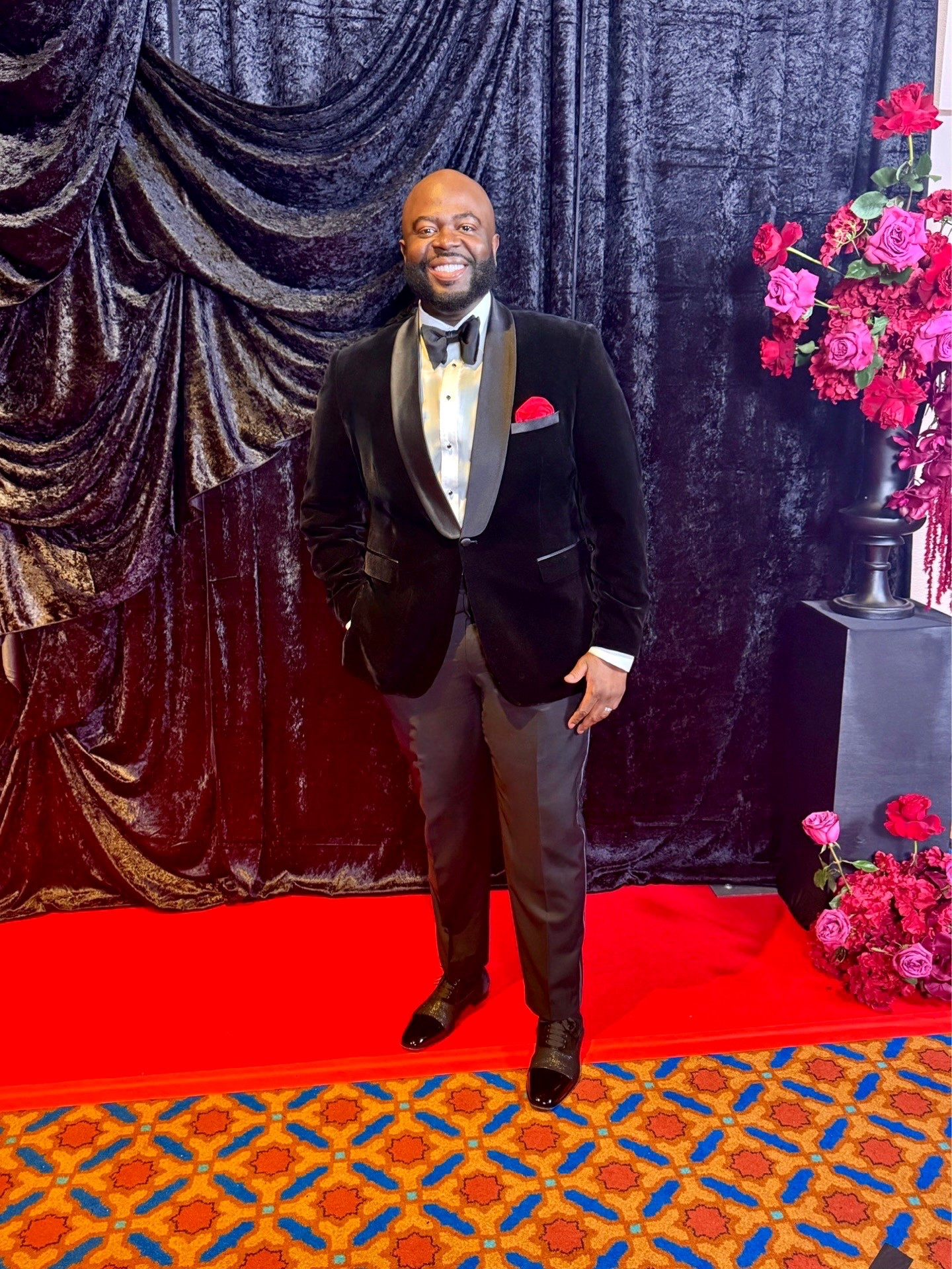 Gala on a budget! This tuxedo jacket, which was a last-minute #AmazonFind, gave me an economical yet elevated look! #LTKMens 