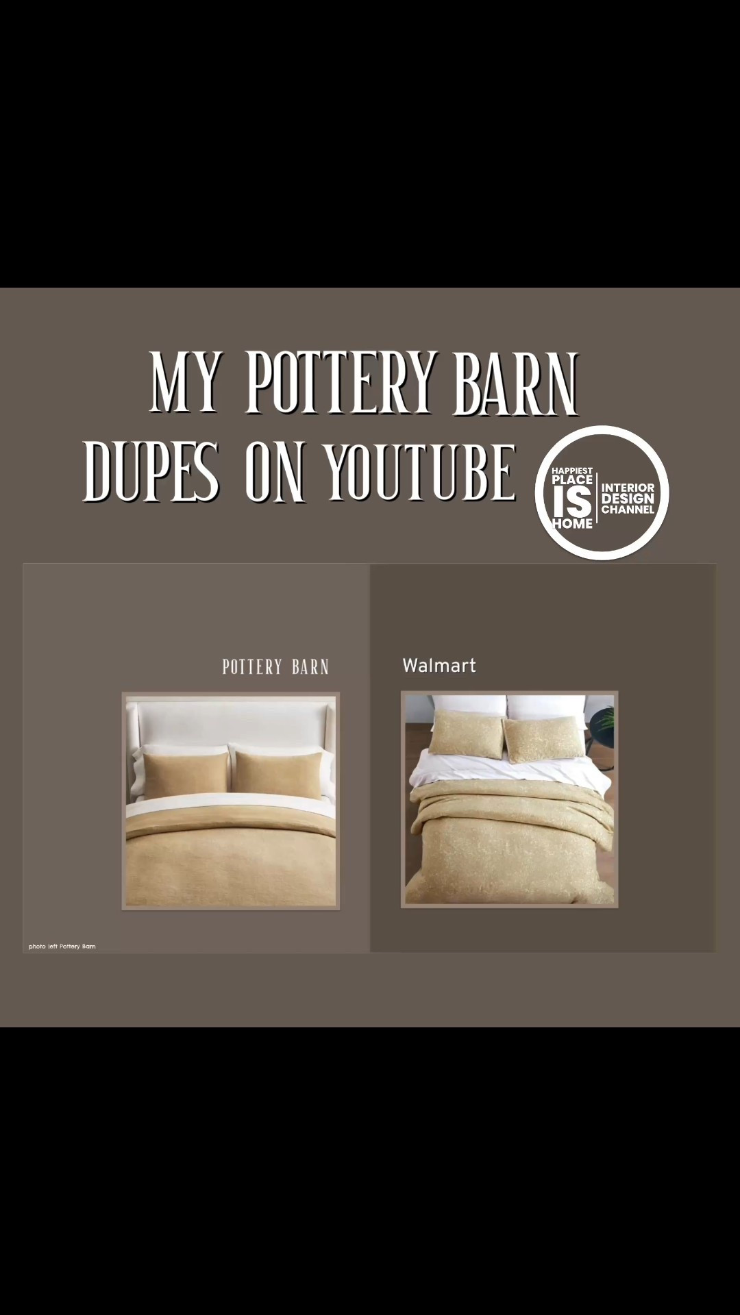 Pottery Barn Dupes from Walmart, Amazon, Wayfair & More!  See the full video on YouTube!  https://youtube.com/@happiestplace 

#LTKHome #LTKSeasonal
