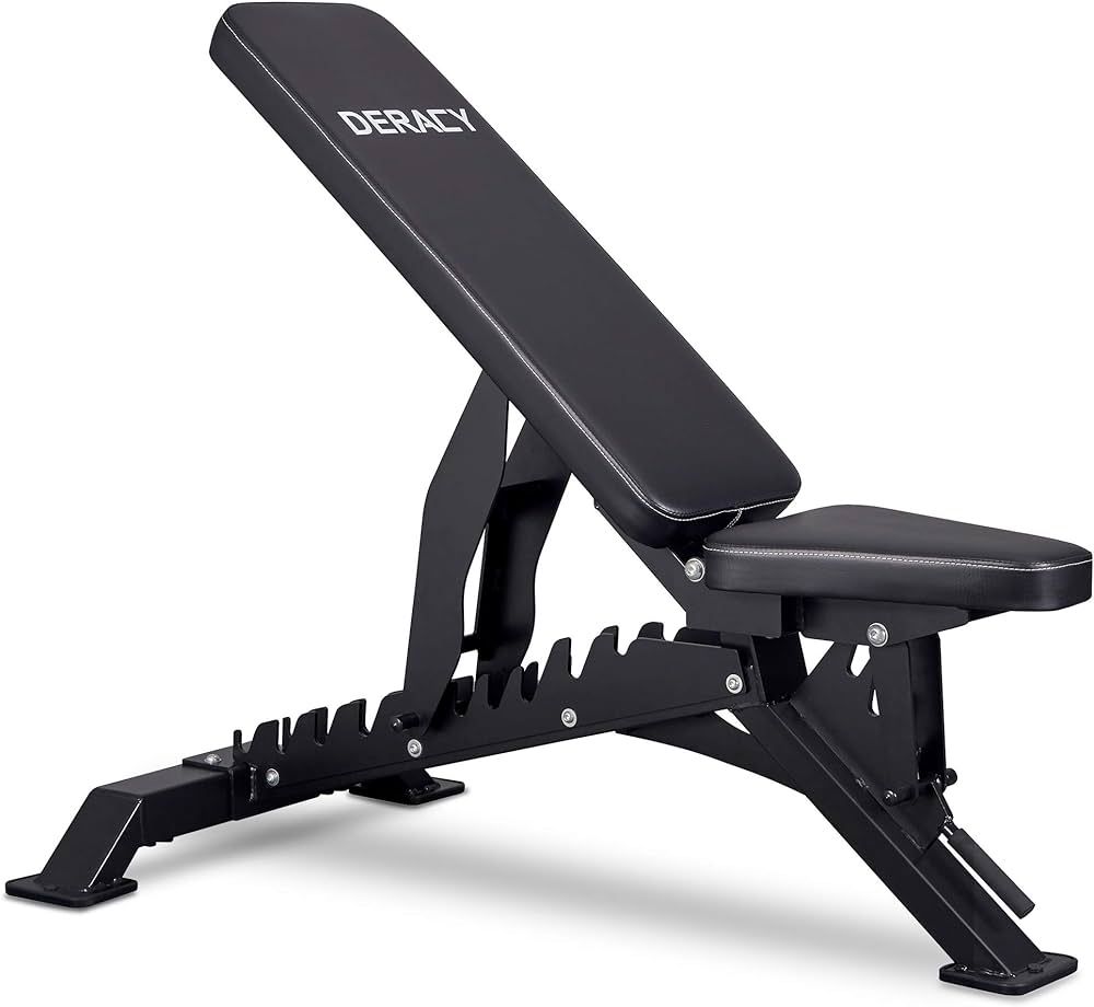Deluxe Adjustable Weight Bench for Full Body Workout, Weight Capacity 1100 lbs, Incline and Flat ... | Amazon (US)