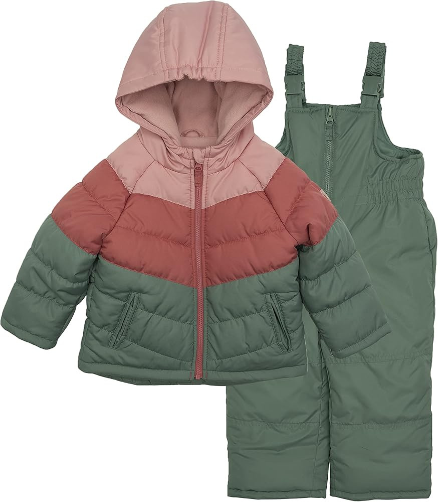 OSHKOSH B'GOSH girls Oshkosh Girls Two Piece Snowsuit | Amazon (US)