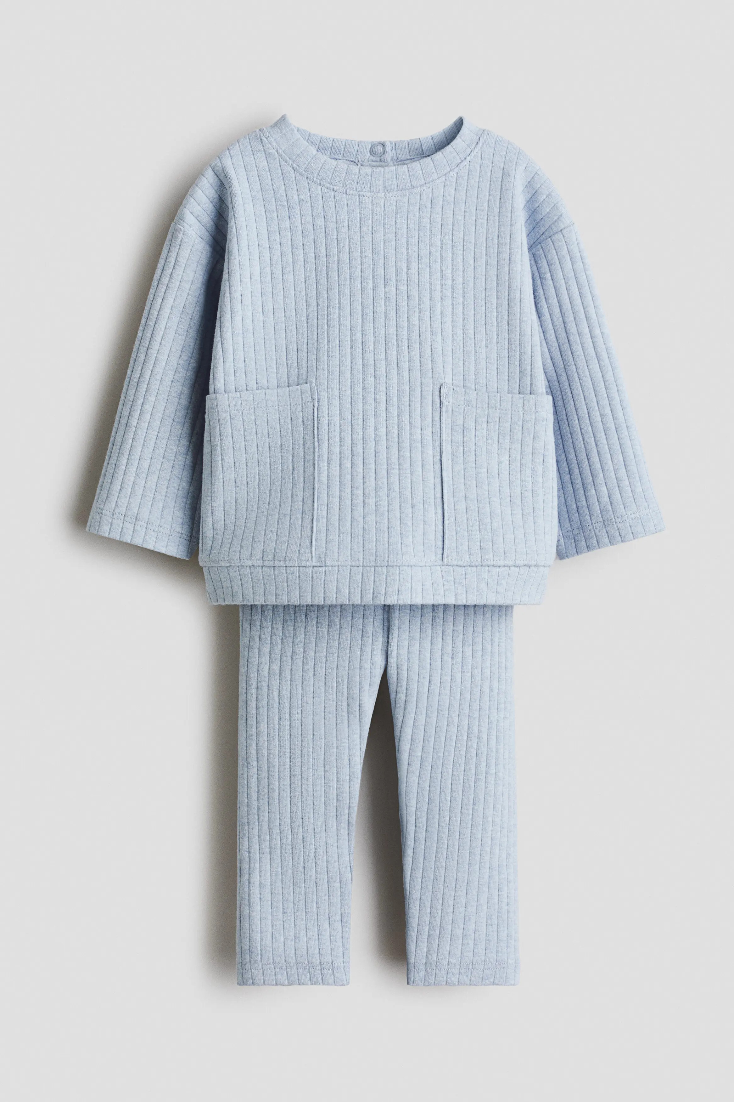 H&M 2-piece Ribbed Cotton Set (Men) | Nordstrom | Nordstrom