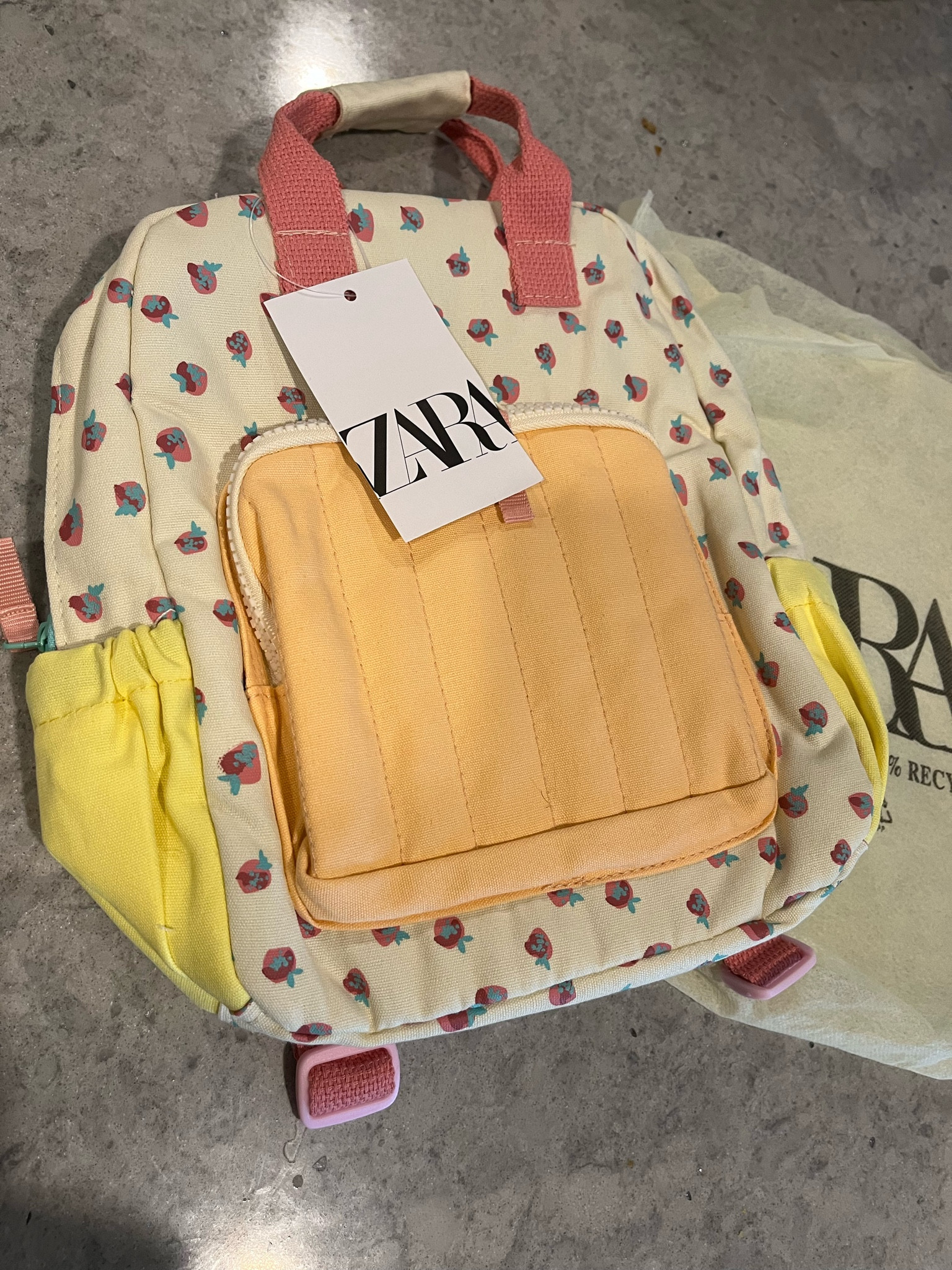 $10 ZARA BACKPACK FROM WALMART!?! Had to see for myself and so glad I did 🍓🧡☀️ 

#LTKBaby #LTKFamily #LTKKids