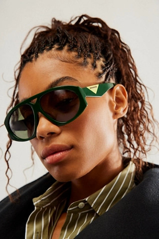 Karen Walker Marquise Sunglasses | Free People (Global - UK&FR Excluded)