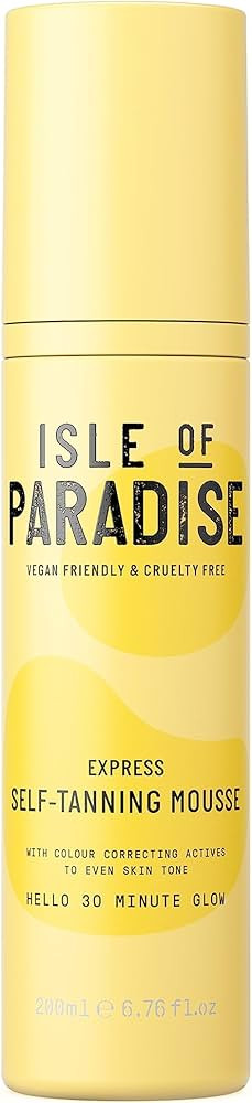 Isle of Paradise Express Self-Tanning Mousse 200ml | Amazon (UK)