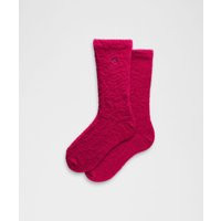 Unisex Fuzzy Crew Socks | Lululemon (US)