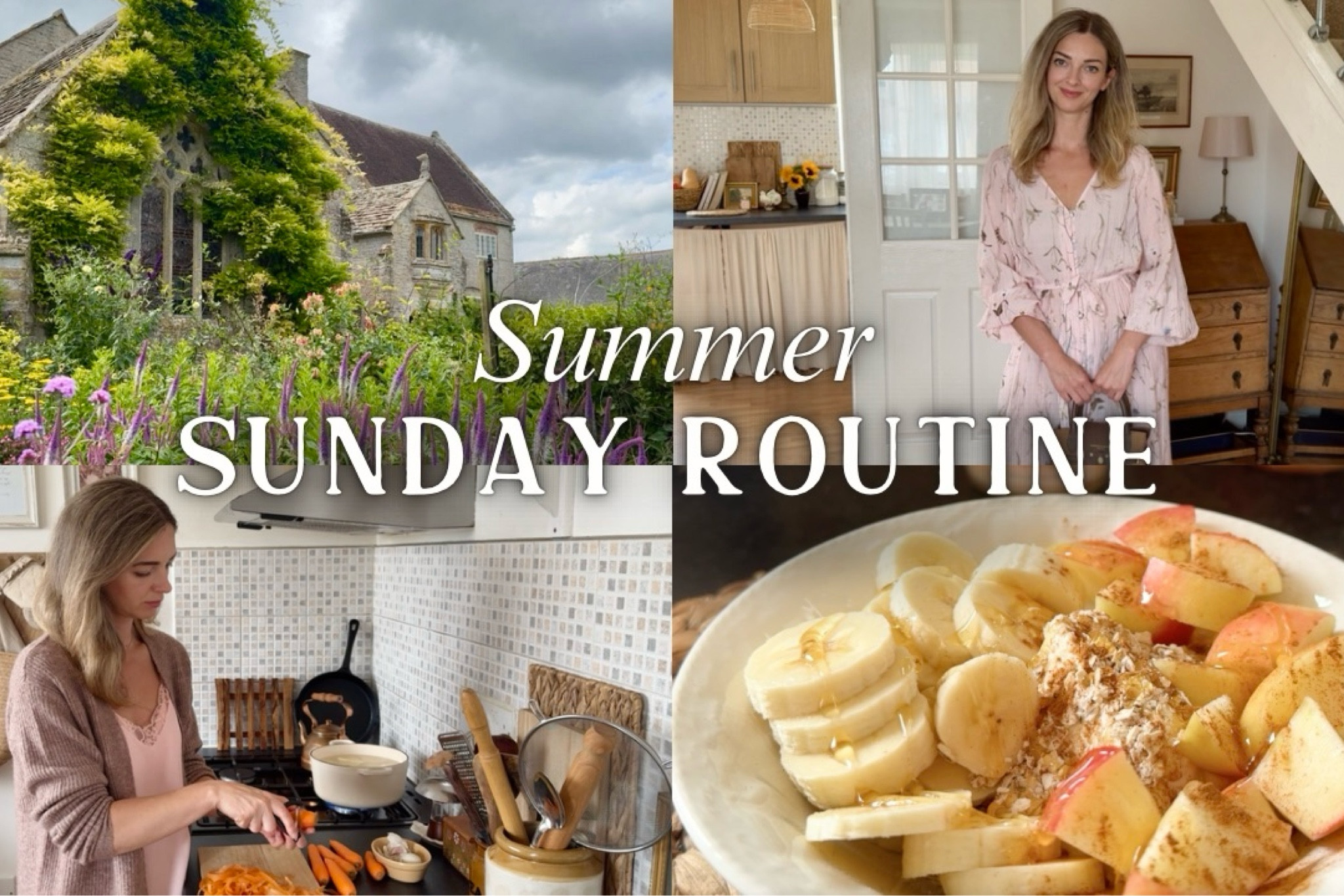 I’ve linked all the dresses and everything else I could from „Summer Sunday routine” video 🤎