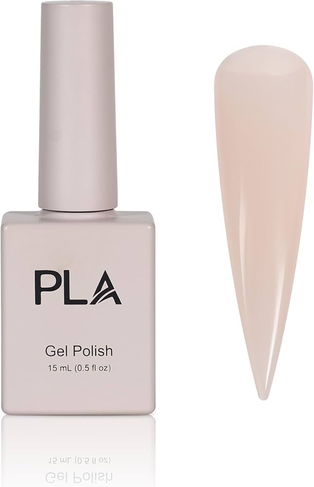 PLA Gel Nail Polish | Count to Tan - 200 Sheer Pink Shade for Natural Looking Nails | Quick Dry N... | Amazon (US)