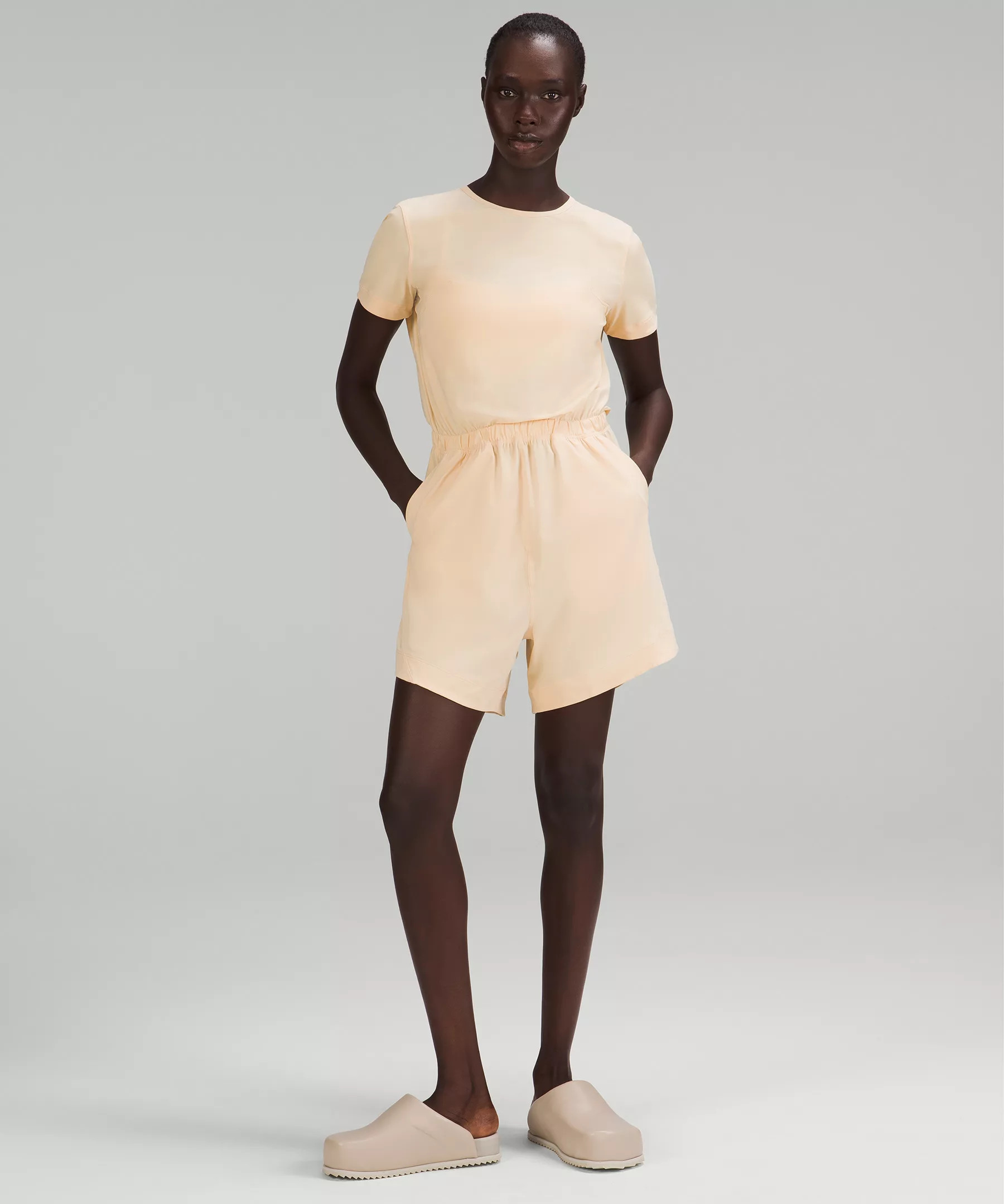 Lightweight High-Neck Romper | Women's Dresses | lululemon | Lululemon (US)