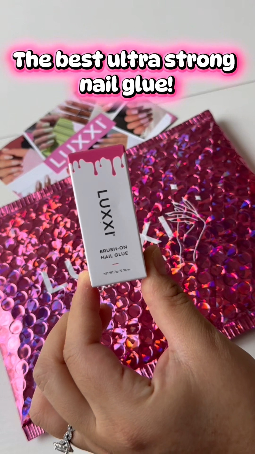 This is the best ultra strong nail glue I found! I can wash dishes, clean etc without them falling off 💅🏽✨ 

#LTKBeauty #LTKselfcare #LTKgrwm
