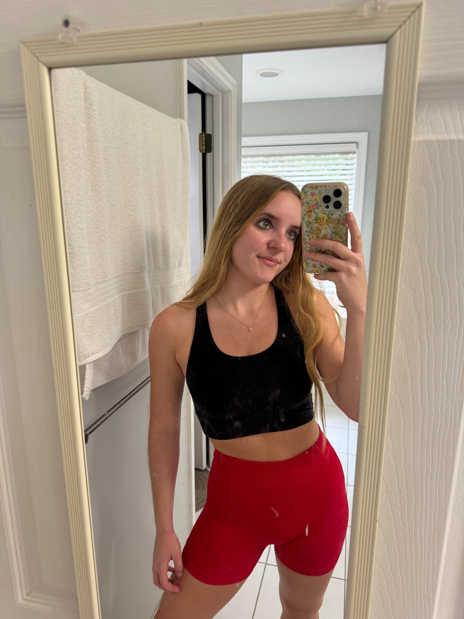 how cute are these red 4” inseam bike shorts from Sunzel on Amazon? The fabric is so comfy and they fit me perfectly in a size medium! Perfect for working out in the summertime.

#LTKSaleAlert #LTKootd #LTKfitnessgoals