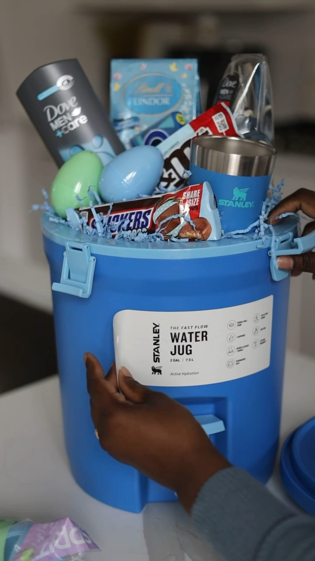 Easter basket for my dad! 